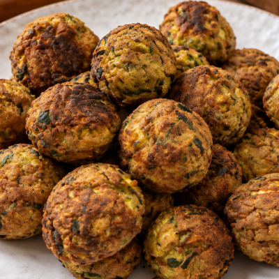 POLPETTE VEGANE DI ZUCCHINE, TOFU E TEMPEH